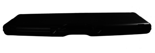 Megaline Rifle Case Black with 2 Combination Locks 125x25x11cm Egg Foam